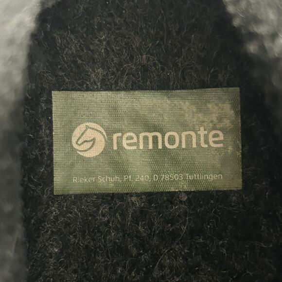 Remonte Women's Tex Zip Ankle Bootie Gray Brown Size 40 - Picture 10 of 13